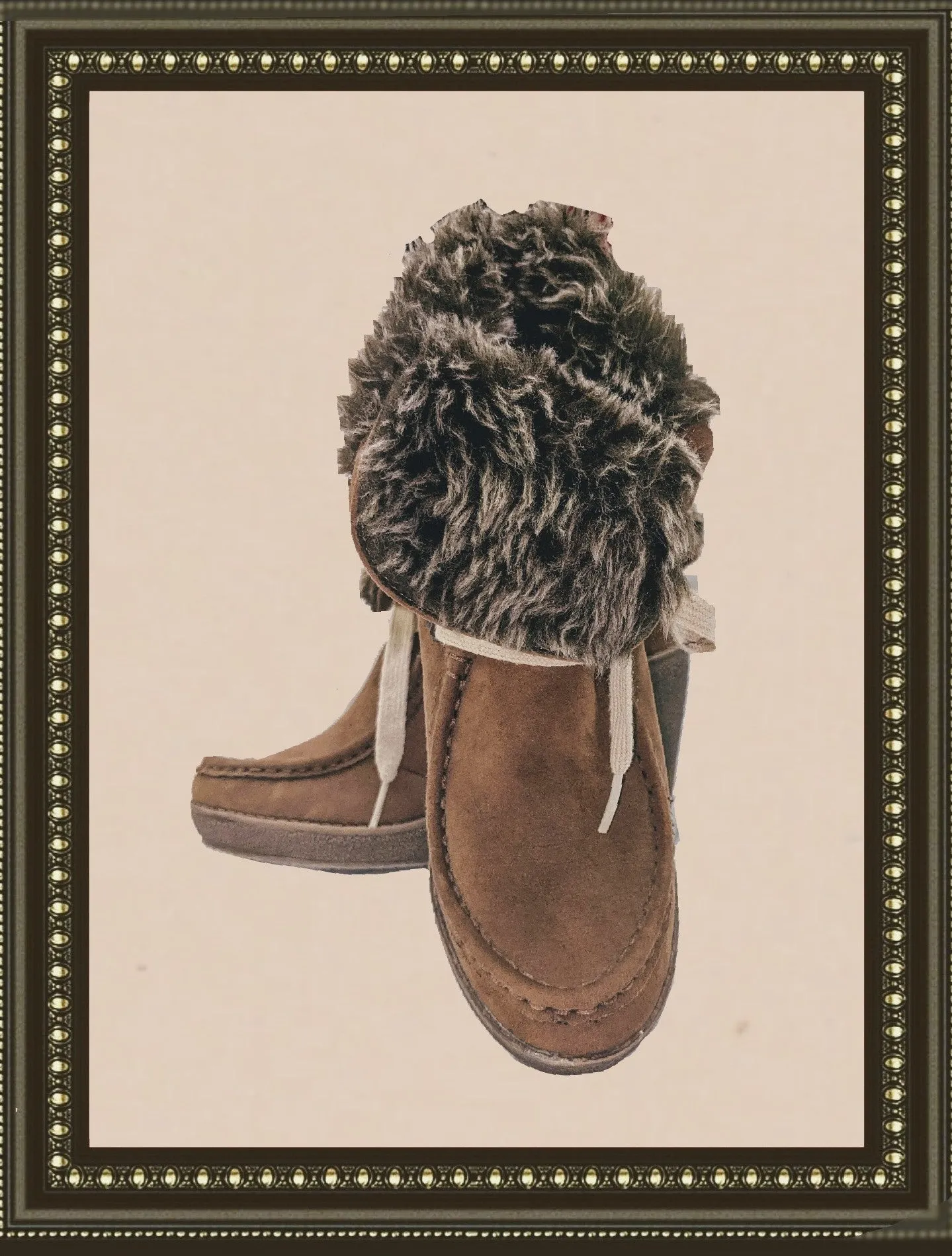 Mossimo leather ankle boots - adorable - size 8 (b)
