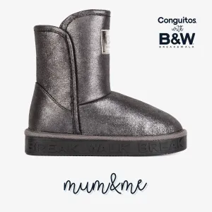 Mum's Lead Metallized Australian Boots