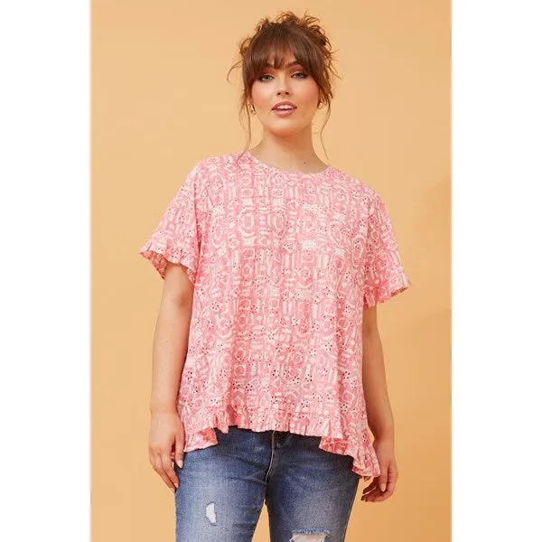 NEETA BRODERIE ANGLAISE TOP