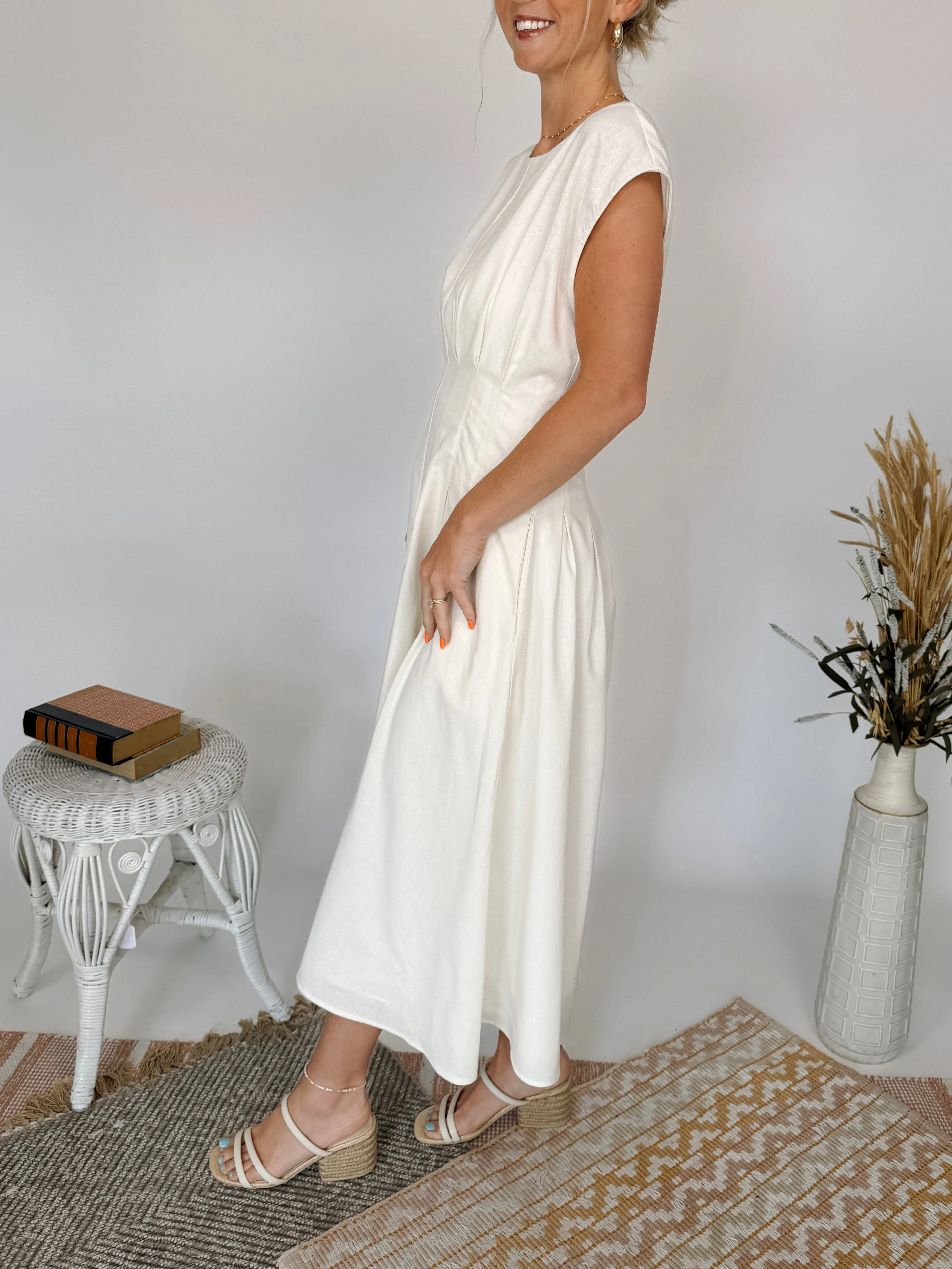 Nicola Fit & Flare Midi Dress