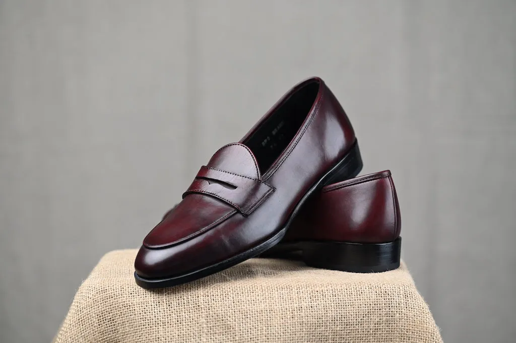OS - BP2 Belgian Loafers (Burgundy)