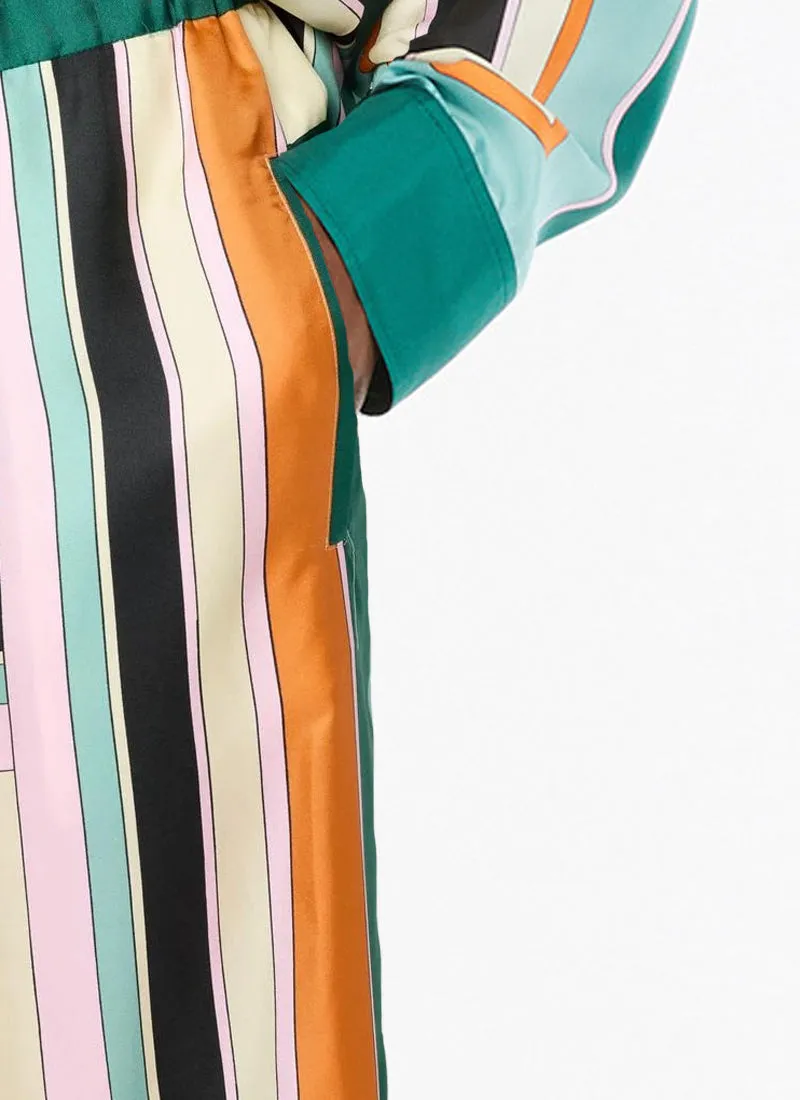 Ottavo Graphic Silk Pant