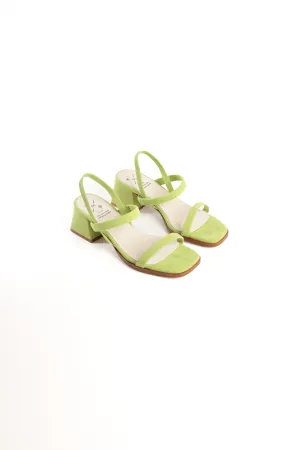 POPPY LIME - Strappy Heeled Sandal