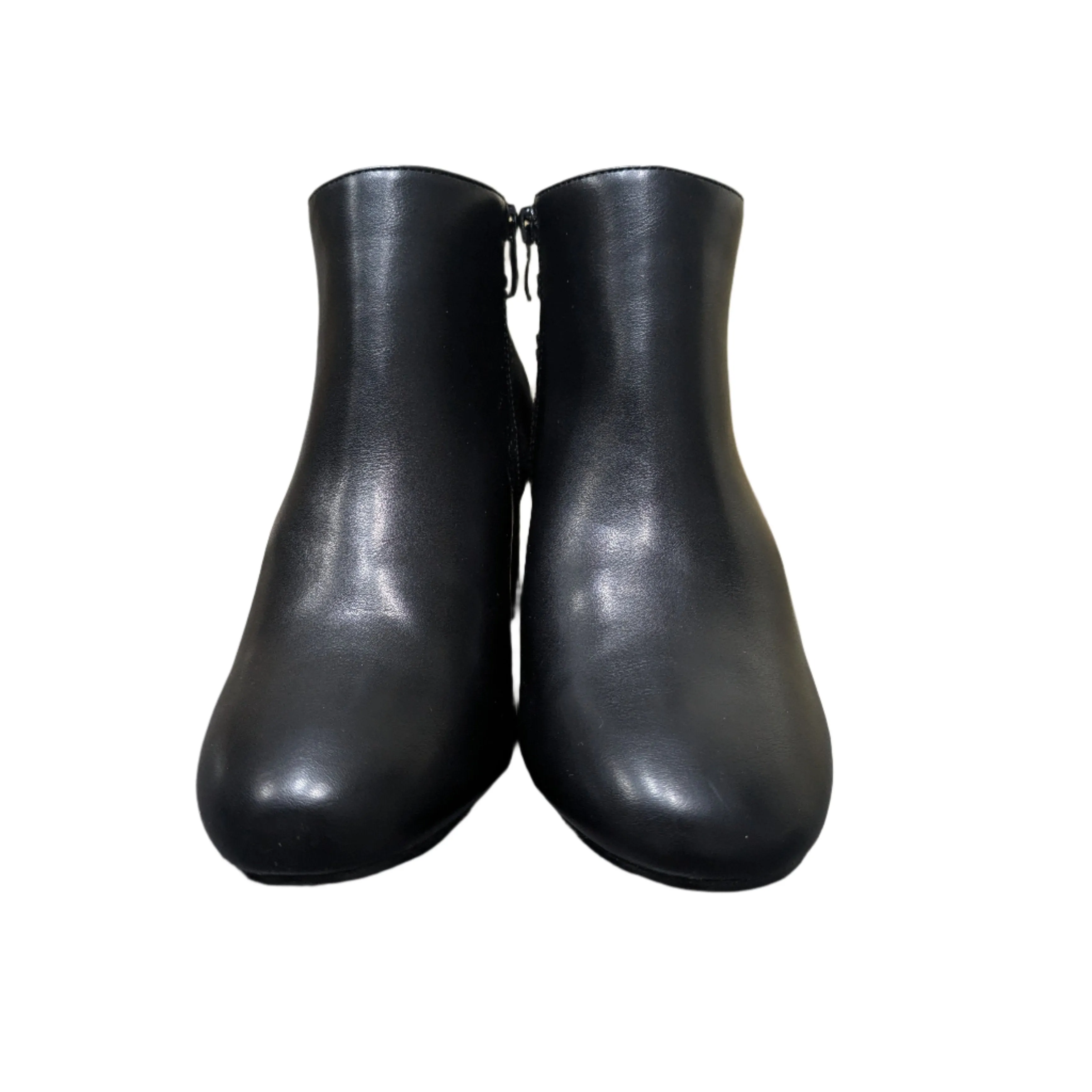 Poti Pati Black Shoes with Golden Buttons - Size EU 39 / UK 6 / US 8