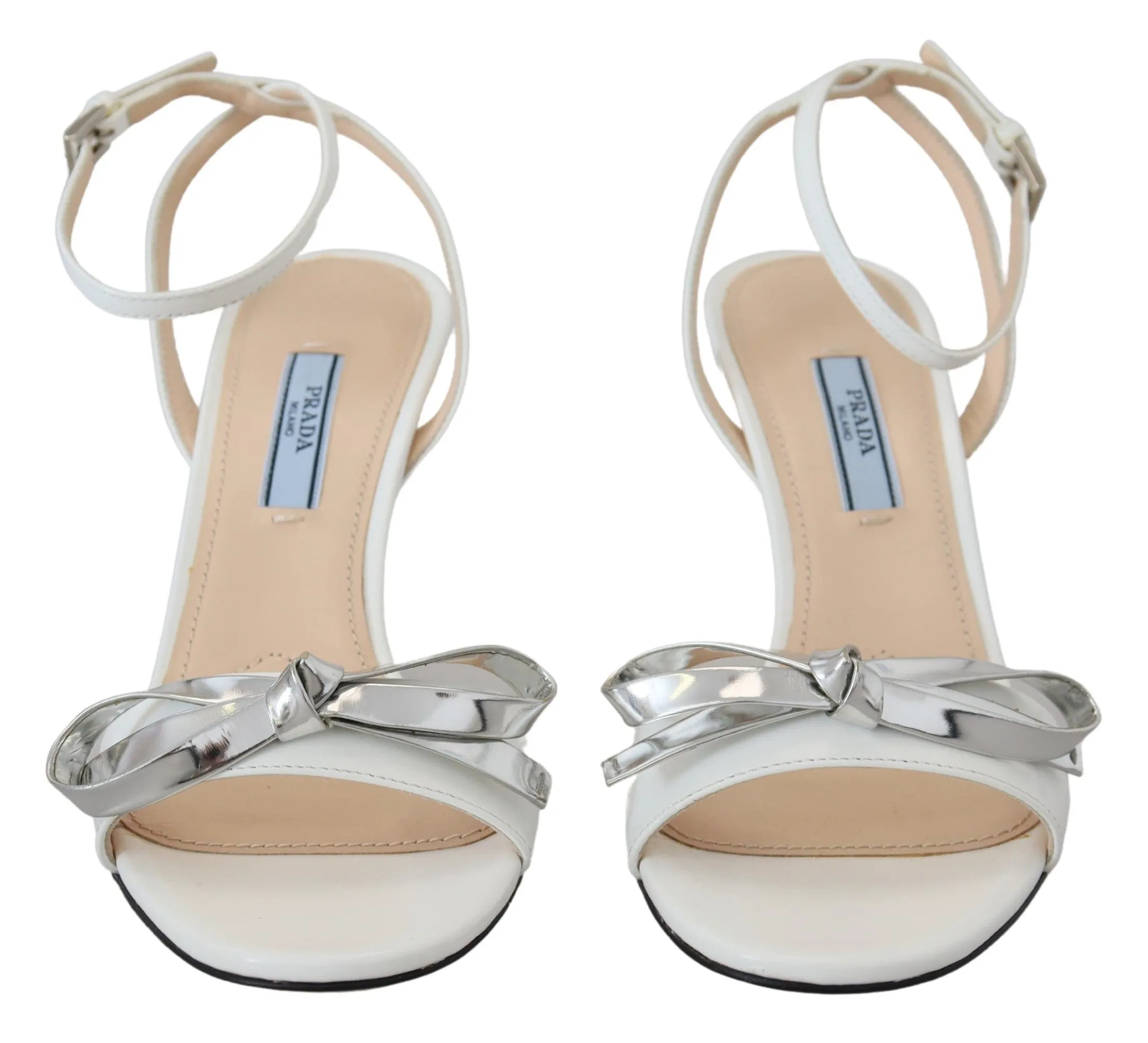Prada Elegant - Leather Strap Women's Heels