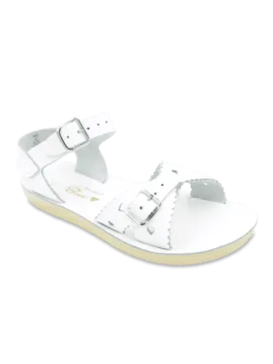 Salt Water Sandals Sun San Sweetheart White