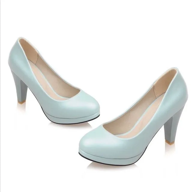 Solid Women High Heels