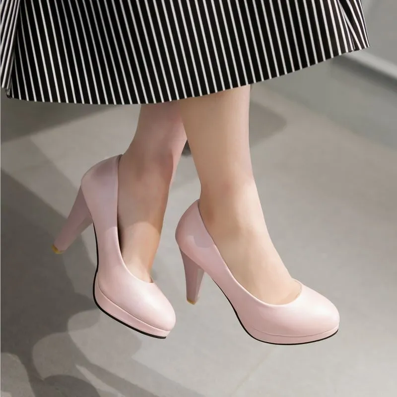 Solid Women High Heels
