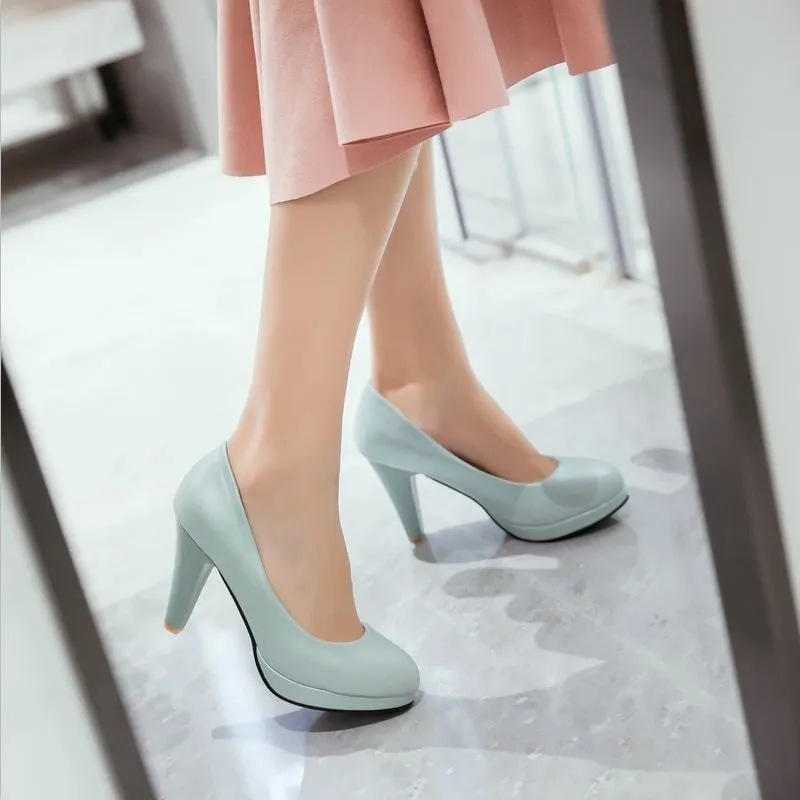 Solid Women High Heels