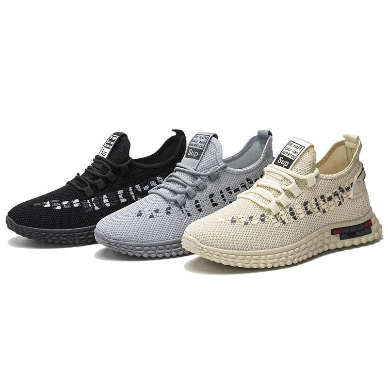 Spring New Breathable Casual Shoes Summer Men's Shoes Mesh Hollow Sneakers