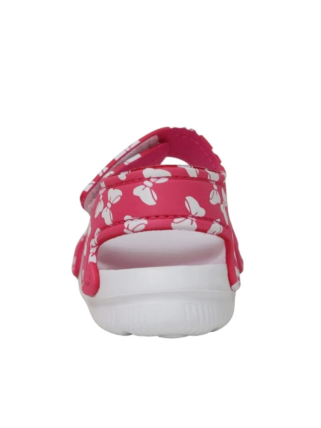 Sweet Charm All-over Bow Print Pink Sandals for Kids