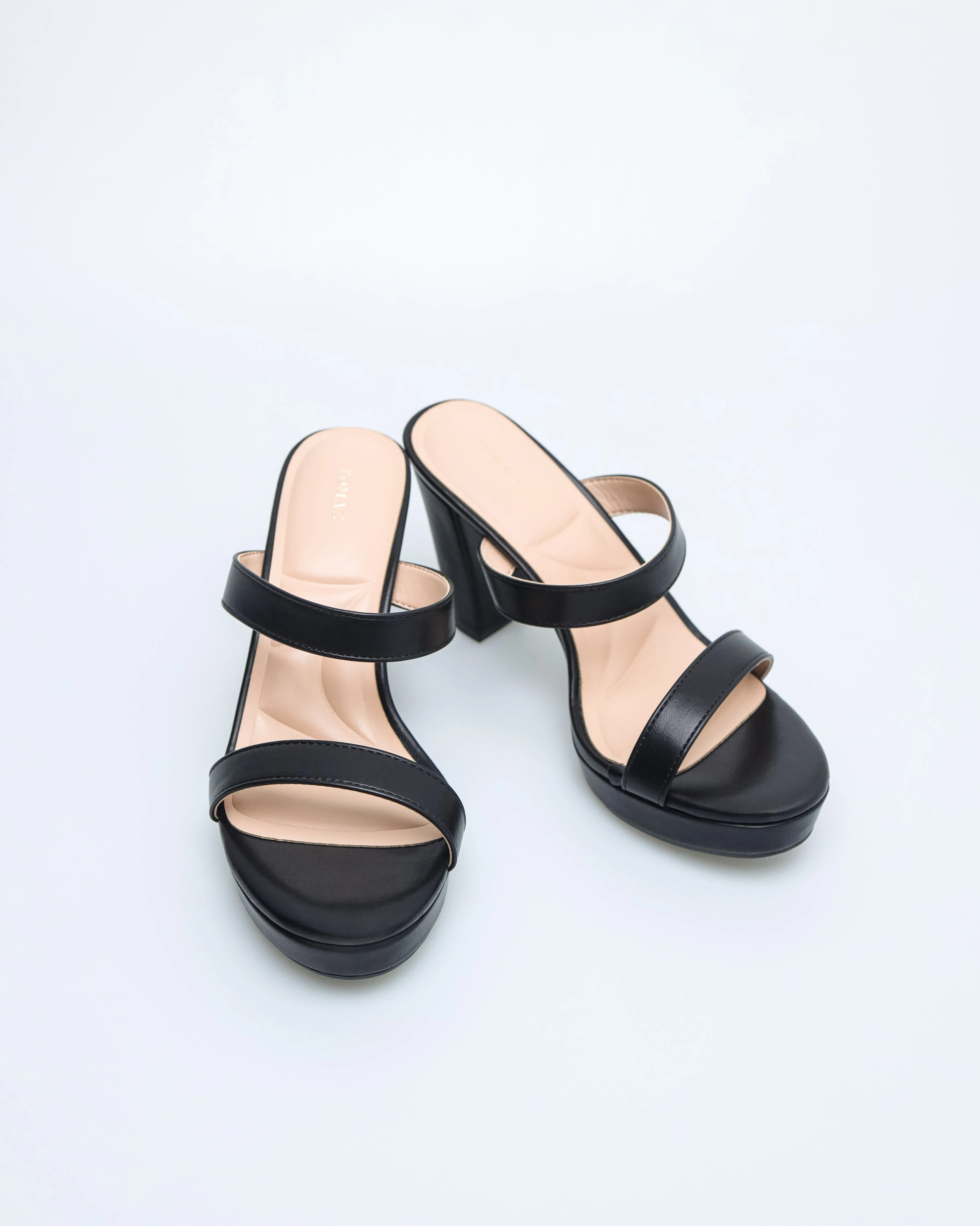 Tomaz NN356 Ladies Duo Strap Heels