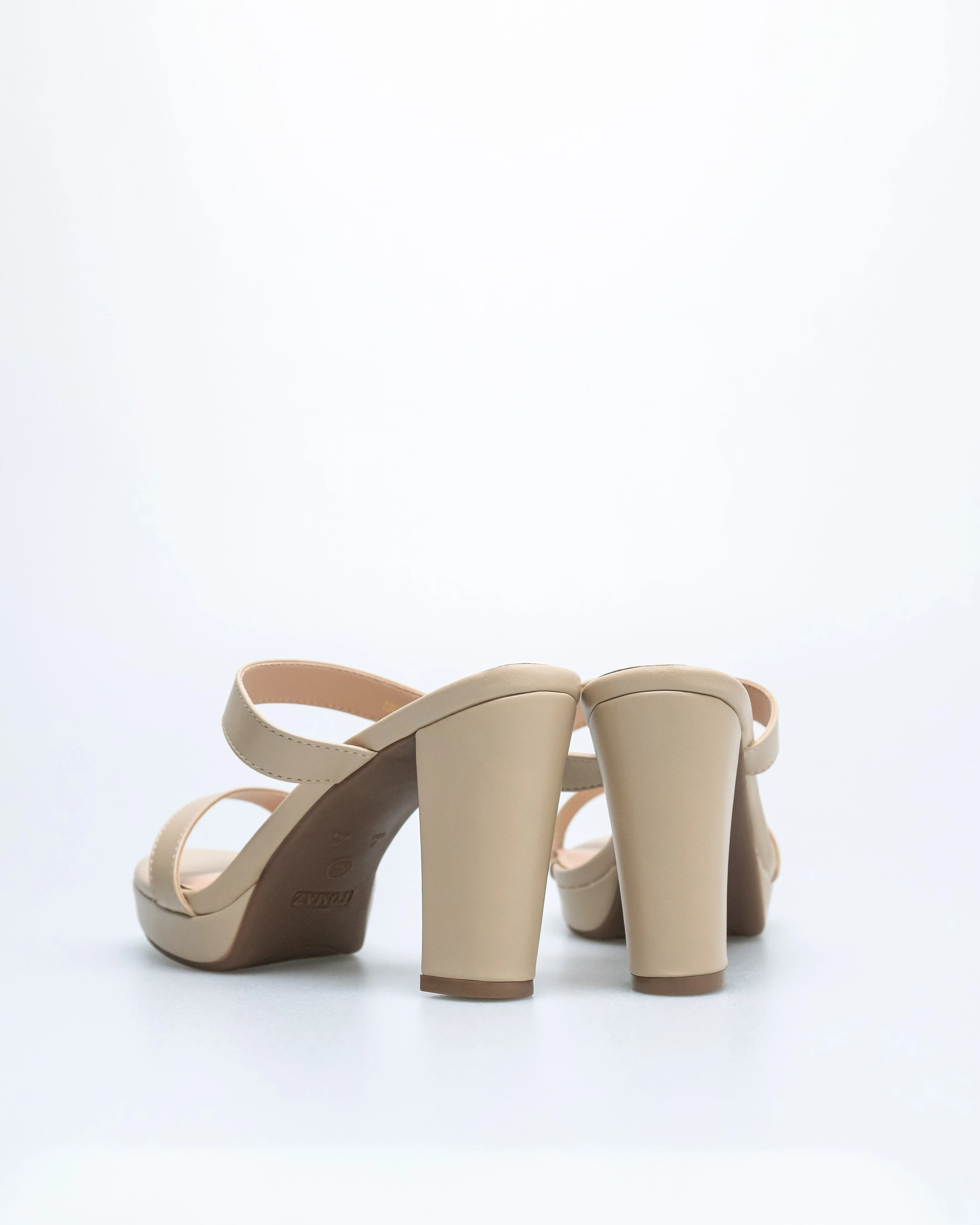 Tomaz NN356 Ladies Duo Strap Heels