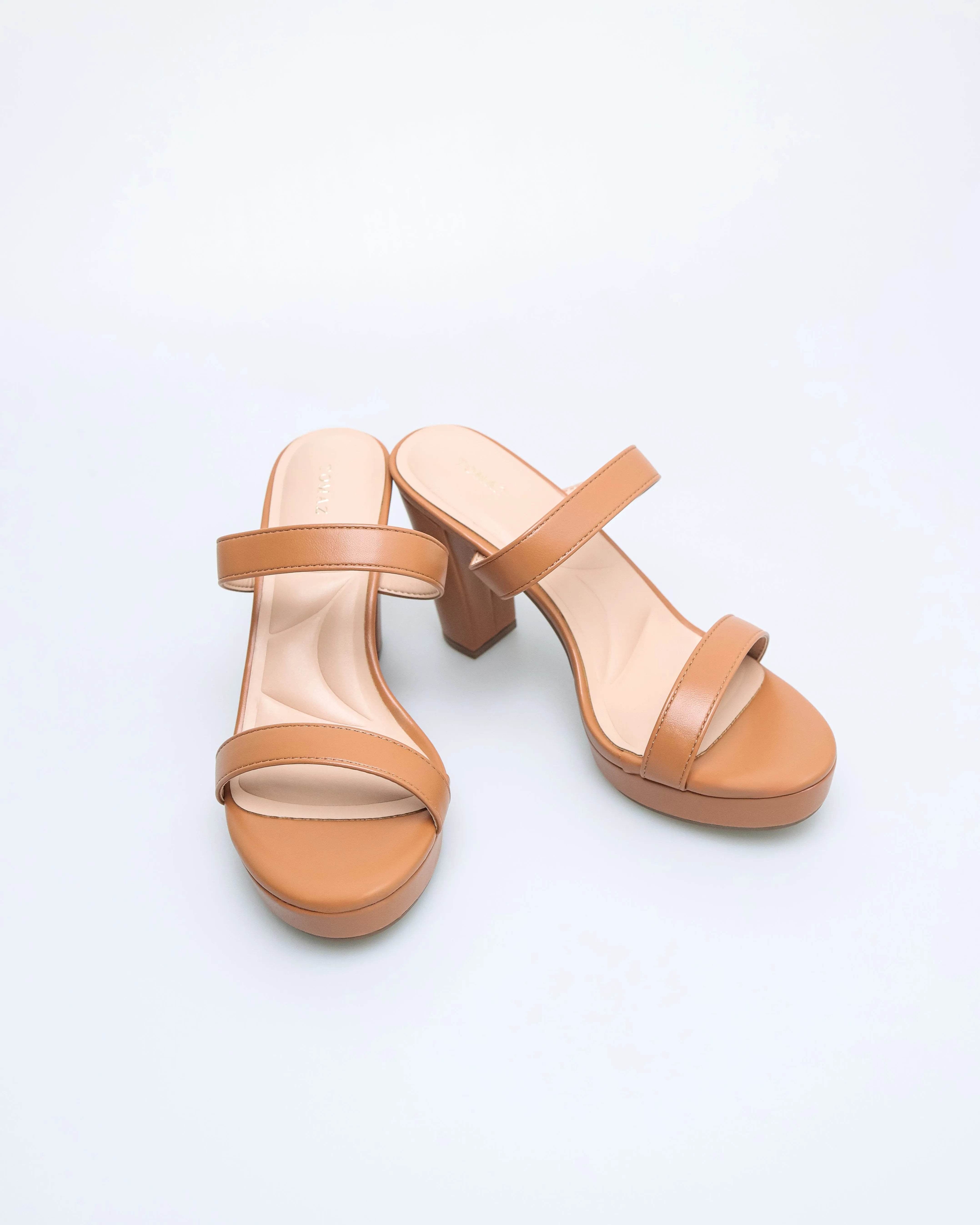 Tomaz NN356 Ladies Duo Strap Heels