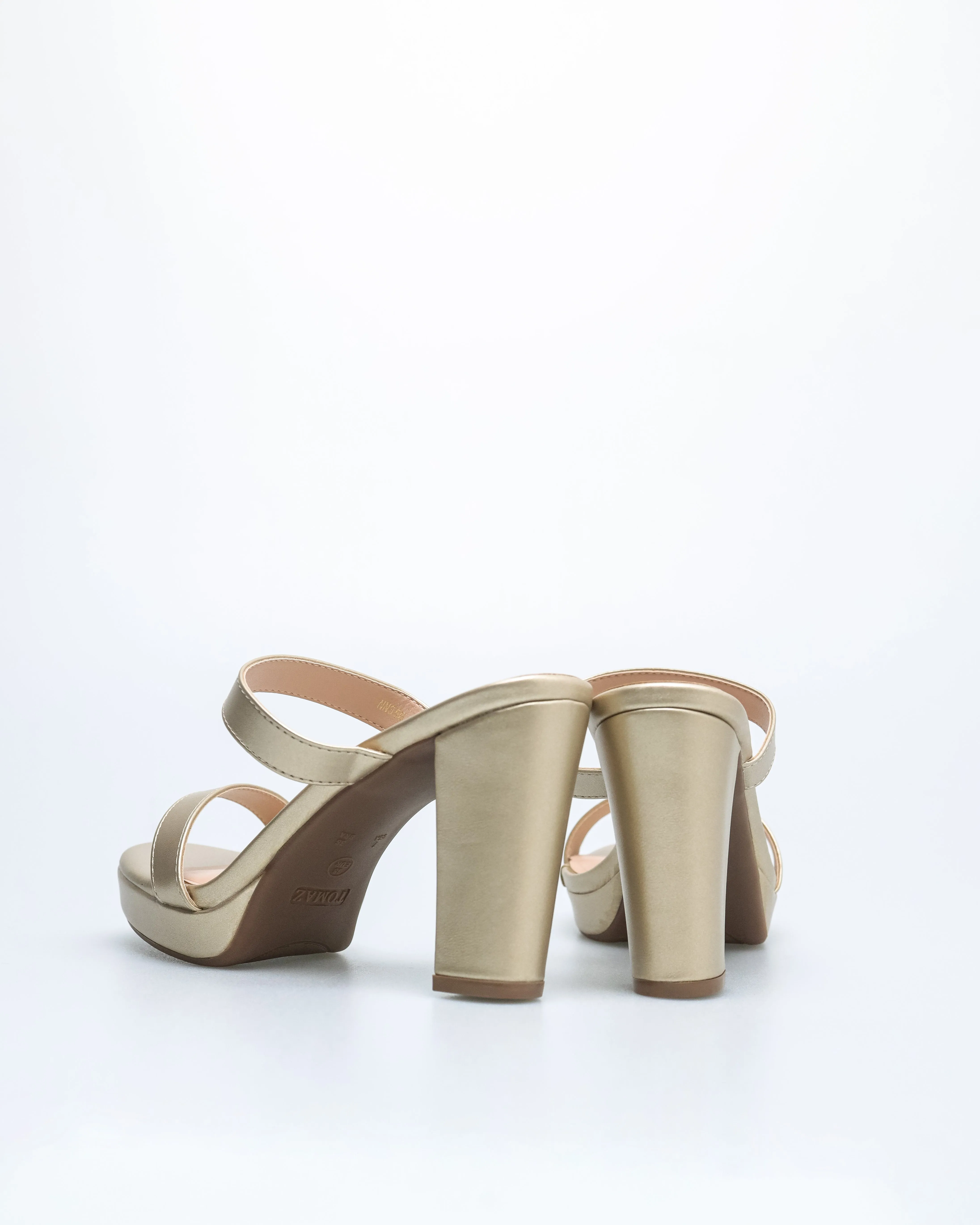 Tomaz NN356 Ladies Duo Strap Heels
