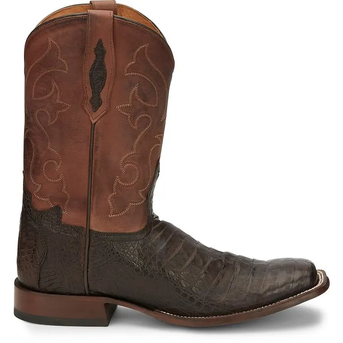 TONY LAMA MENS CANYON 11" CAIMAN BELLY TAIL STYLE TL5251