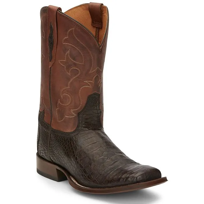 TONY LAMA MENS CANYON 11" CAIMAN BELLY TAIL STYLE TL5251
