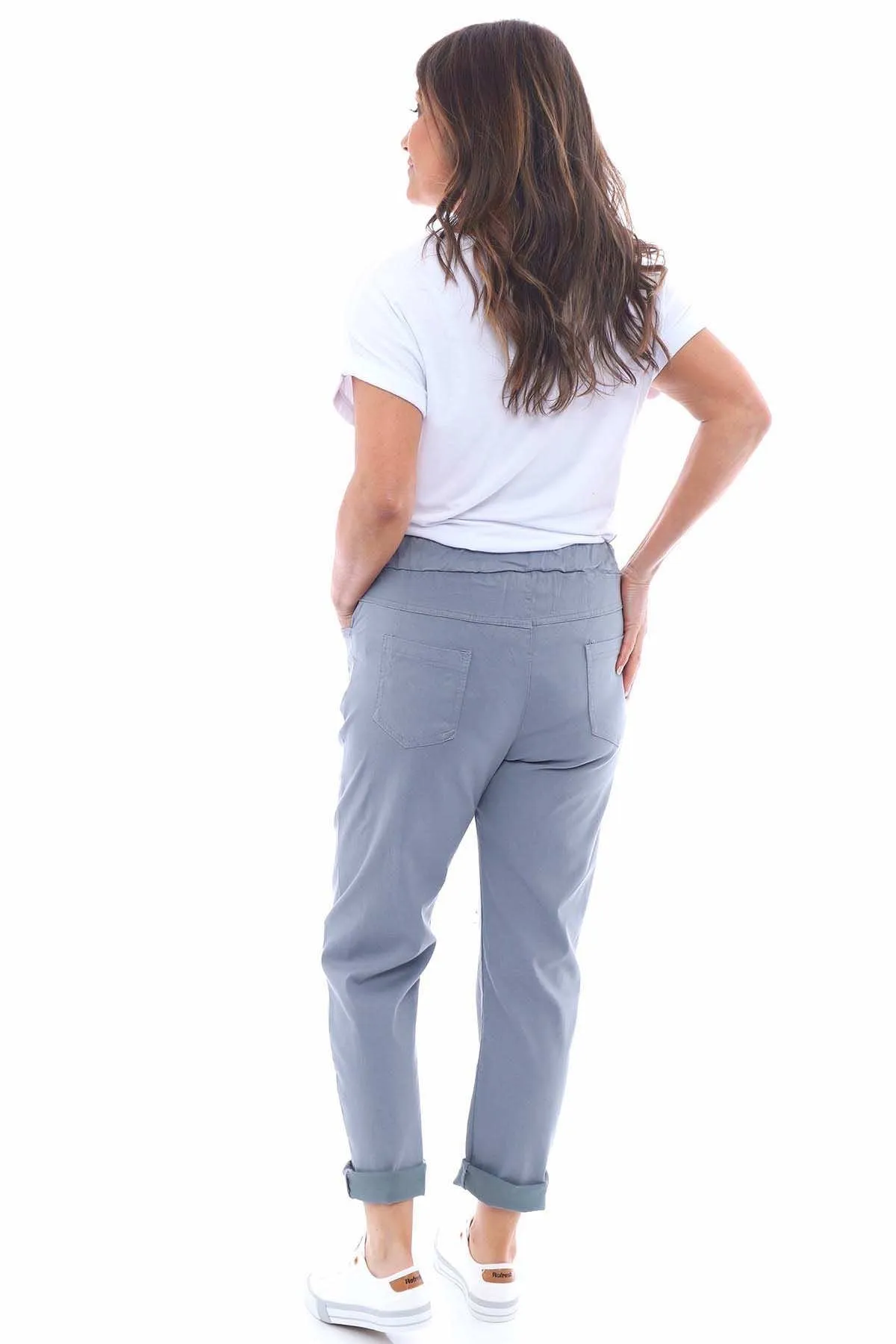 Yarwell Rip Detail Joggers Mid Grey