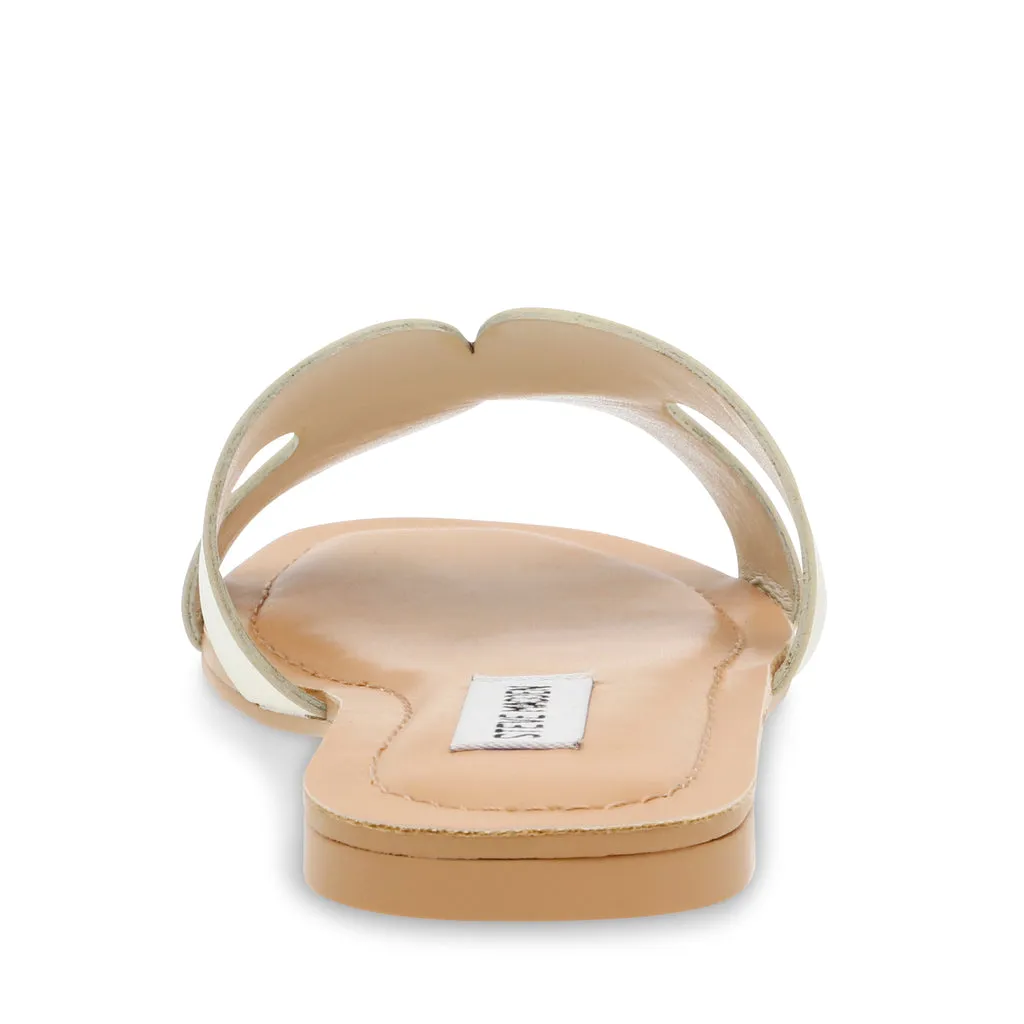 Zarnia Sandal BONE LEATHER